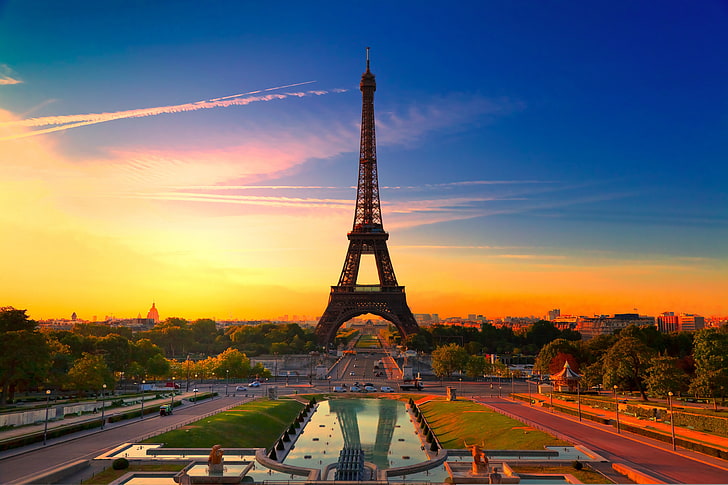 sunset-the-city-france-paris-wallpaper-preview